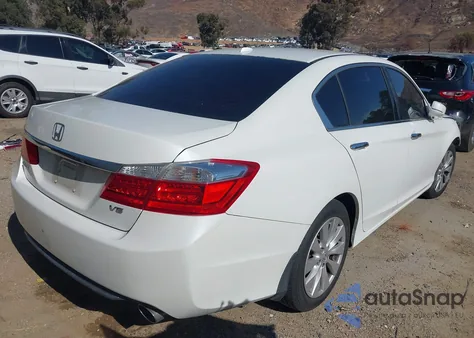 2014 Honda Accord Ex-L V-6 из США, поврежденный, VIN 1HGCR3F8XEA040607